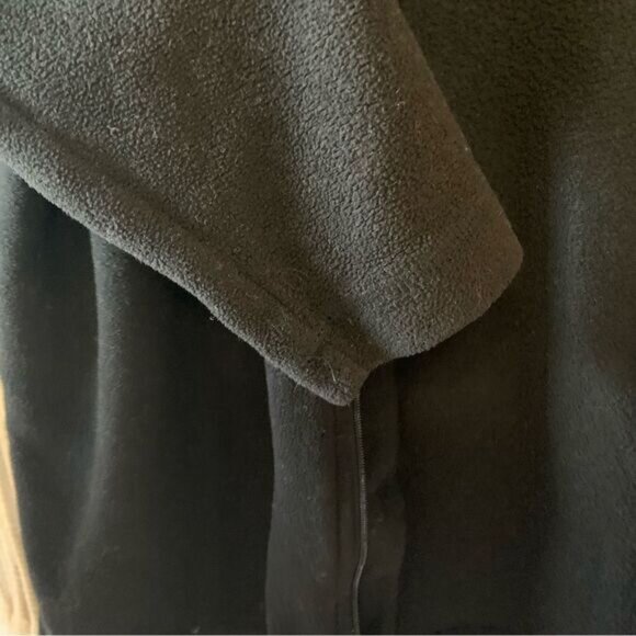 DRAKE Youth Camp Fleece Full Zip Pullover Black Size 12 - Picture 7 of 13
